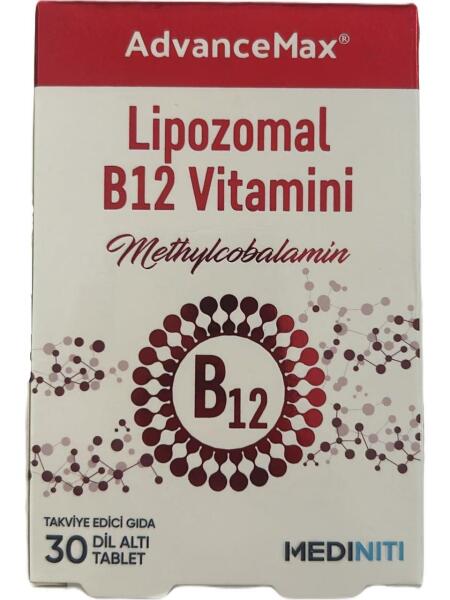 Advancemax Lipozomal B12 30 Tablet - MEDINITI