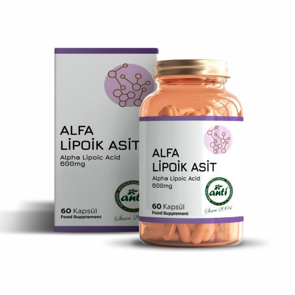 Anti Alfa Lipoik Asit 60 Kapsül - ANTİ