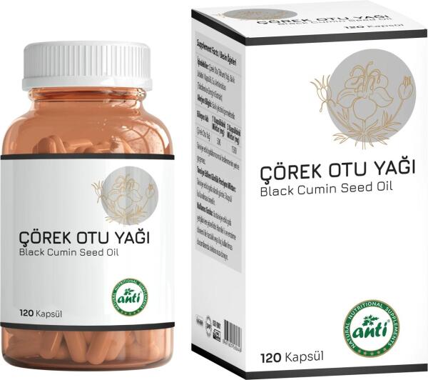 Anti Çörek Otu Yağı 120 Kapsül - ANTİ
