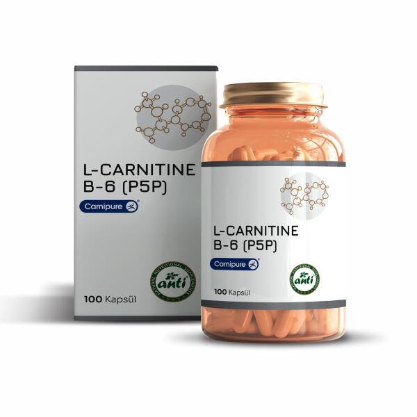Anti L Carnitine + Vitamin B6 (P-5-P) 100 Kapsül - ANTİ