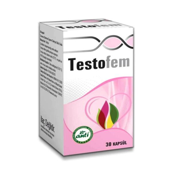 Anti Testofem Damiana Ekstresi 30 Kapsül - ANTİ