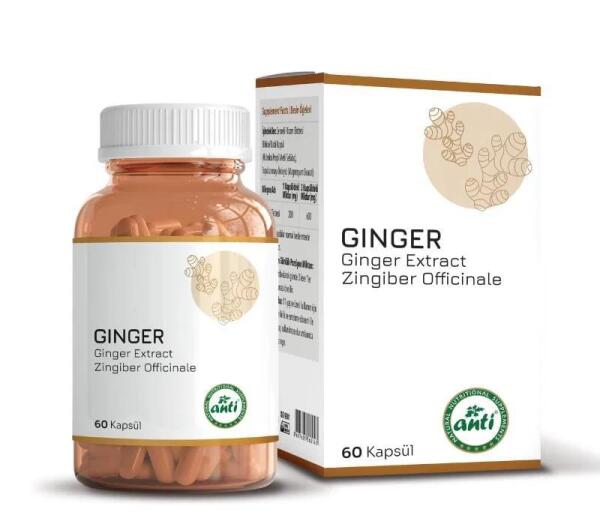 Anti Zencefil Ginger 60 Kapsül - ANTİ