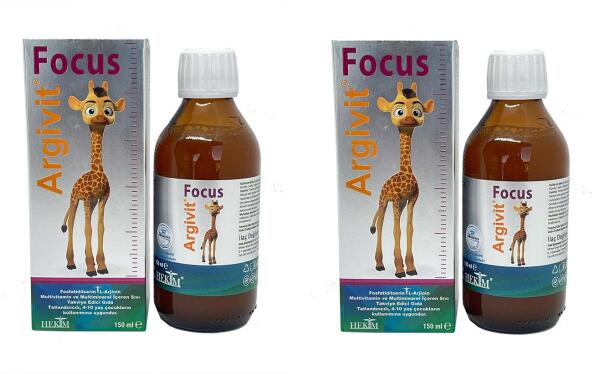 Argivit Focus 150 ml Şurup 2 Adet - HEKİM