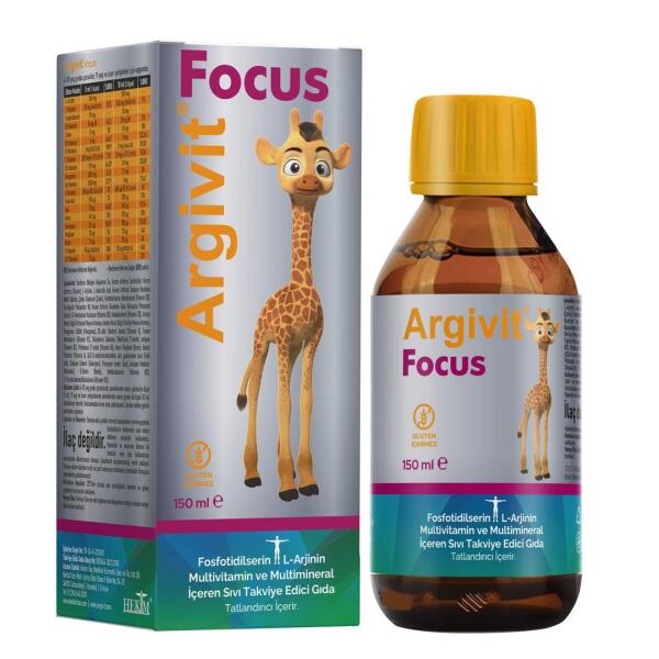 Argivit Focus Şurup 150 ml - HEKİM