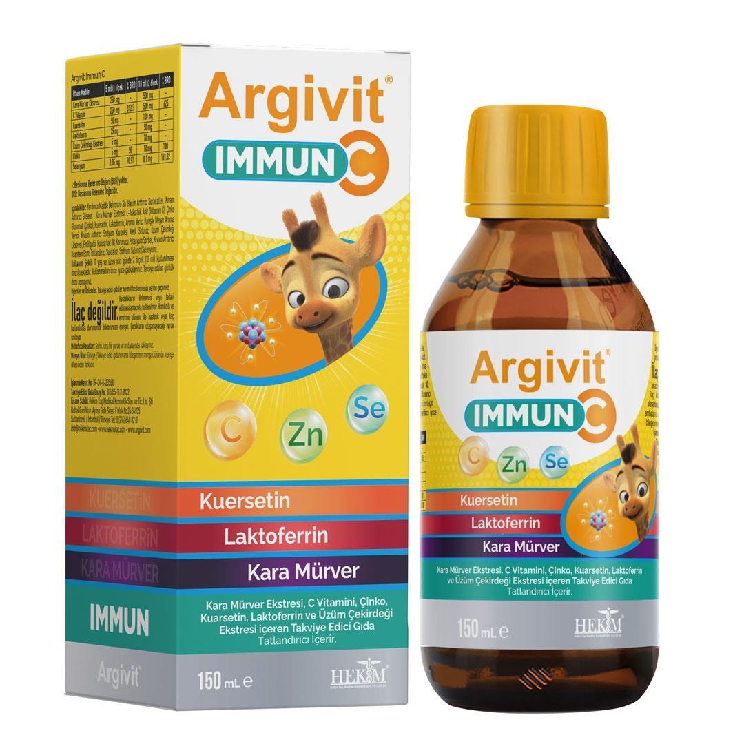 Argivit Immun C Şurup 150 Ml 