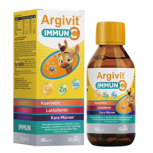 Argivit Immun C Şurup 150 Ml - HEKİM