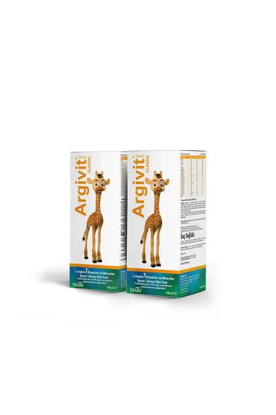 Argivit Multivitamin Şurup 150 ml 2 Adet - HEKİM