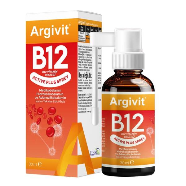 Argivit Vitamin B12 Sprey 30ml - HEKİM