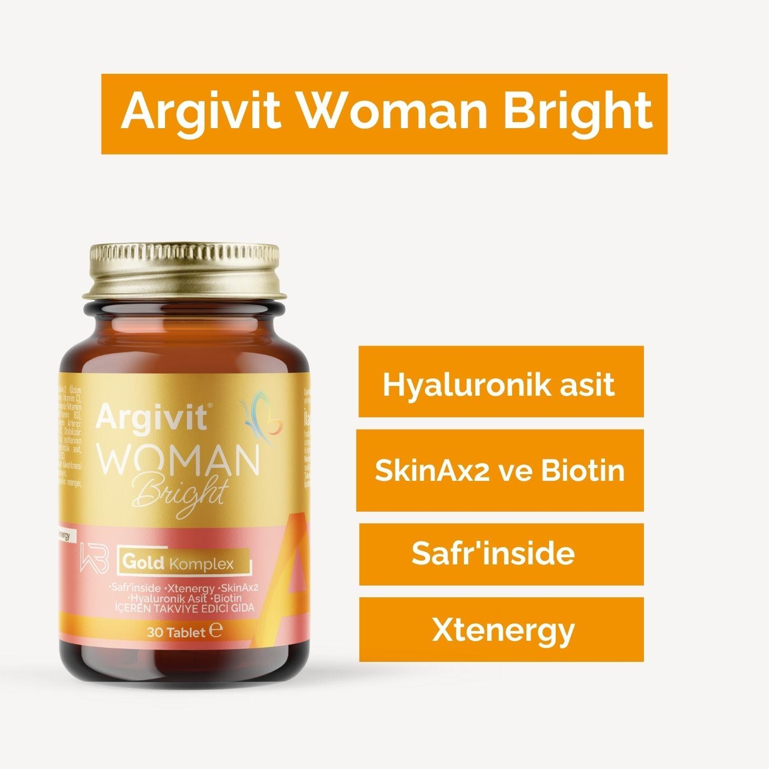 Argivit Woman Bright 30 Tablet - 2