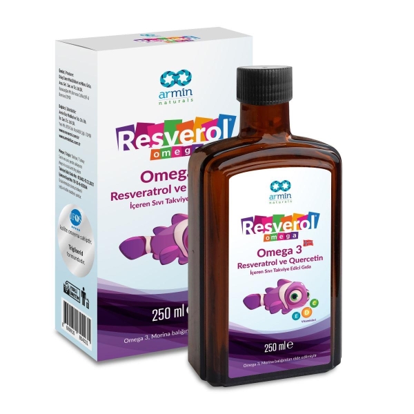 Armin Resverol Omega 3 Şurup 250 ml - ARMİN