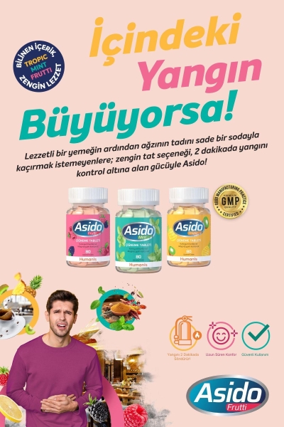 Asido Frutti 80 Çiğneme Tableti - 6