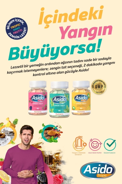 Asido Tropik 80 Çiğneme Tableti - 6