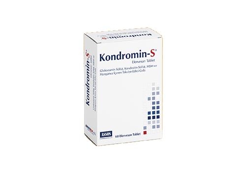 Assos Kondromin S 60 Efervesan Tablet - 1