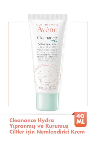 Avene Cleanance Hydra Yıpranmış ve Kurumuş Ciltler için Nemlendirici Krem 40 ml - AVENE