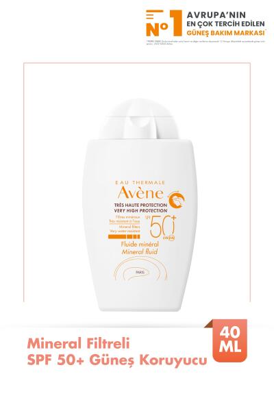 Avene Fluide Mineral Filtreli SPF 50+ Güneş Koruyucu 40 ml - AVENE