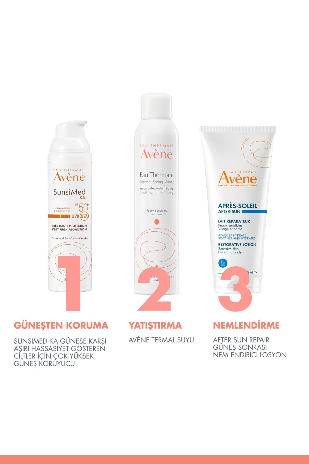 Avene SunsiMed KA Güneşe Karşı Aşırı Hassasiyet Gösteren Ciltler İçin Çok Yüksek Güneş Koruyucu 80 ml - 6