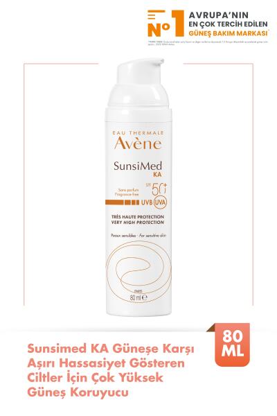 Avene SunsiMed KA Güneşe Karşı Aşırı Hassasiyet Gösteren Ciltler İçin Çok Yüksek Güneş Koruyucu 80 ml - AVENE