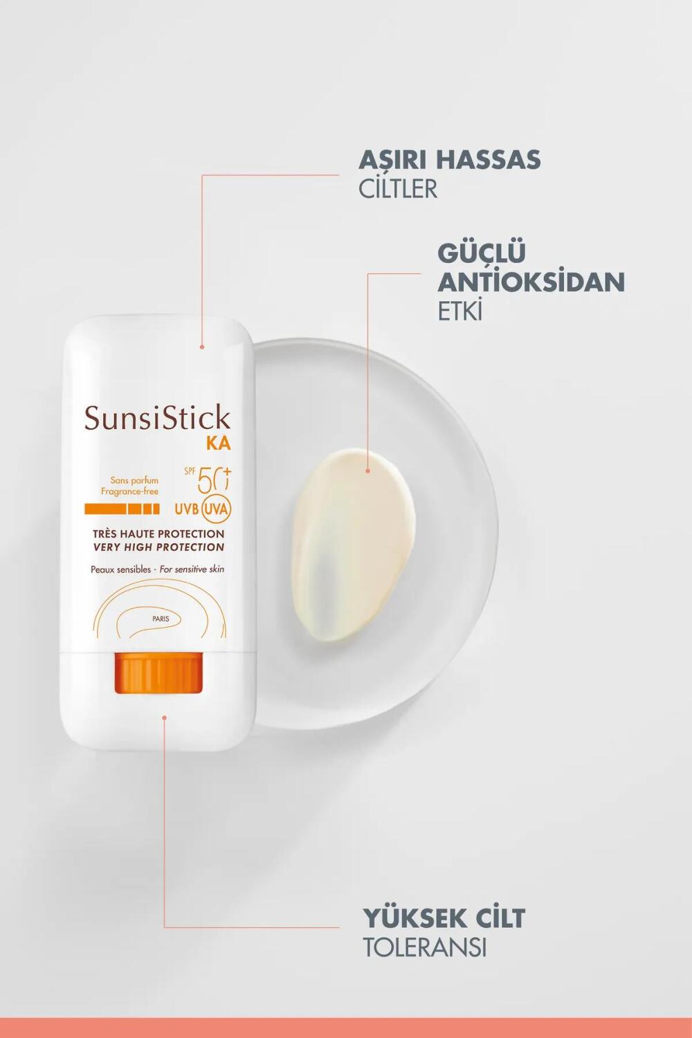 Avene SunsiStick KA SPF 50+ 20 Gr - 4