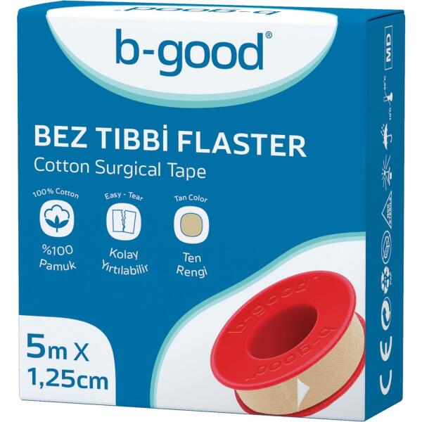 B Good Bez Flaster 5X1.25 cm - B-GOOD