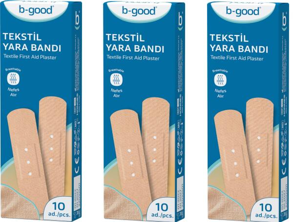 B Good Tekstil Yara Bandı 10lu x 3 Adet - B-GOOD