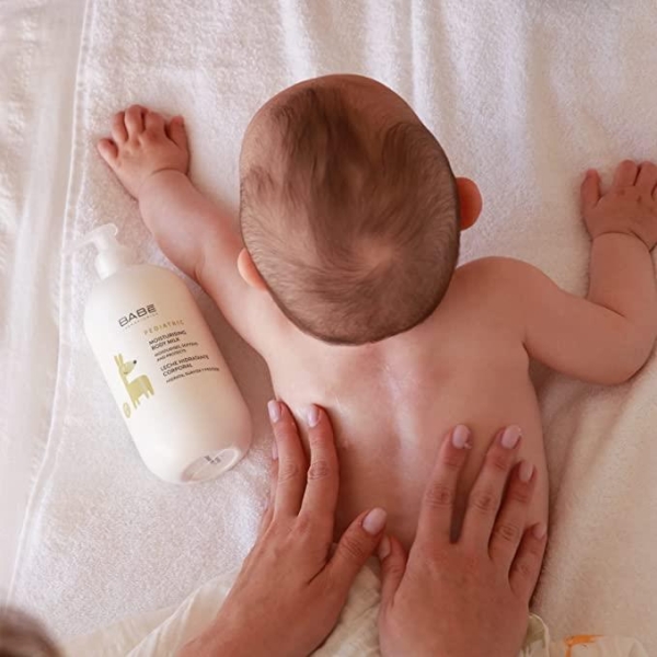 Babe Pediatric Moisturising Body Milk Bebek ve Çocuk için Vücut Losyonu 500 ml - 3