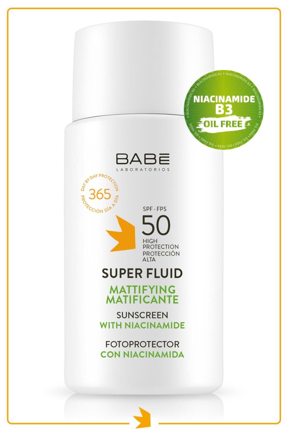 Babe Super Fluid Mattifying 50 Faktör Güneş Kremi 50 ml - 1