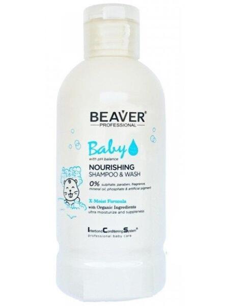 Beaver Baby Nourishing Shampoo& Wash 300 ml - BEAVER