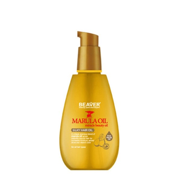 Beaver Marula Oil Silky Hair Oil 100 ml Saç Bakım Yağı - BEAVER