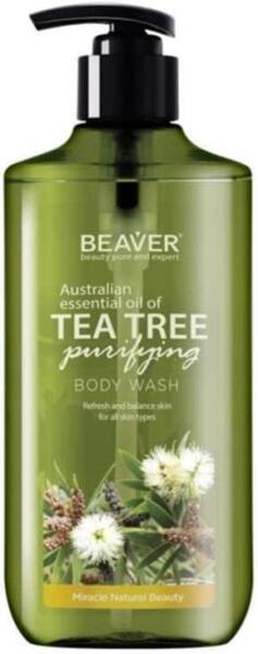Beaver Tea Tree Oil Purifying Body Wash 400 ml Duş Jeli - BEAVER