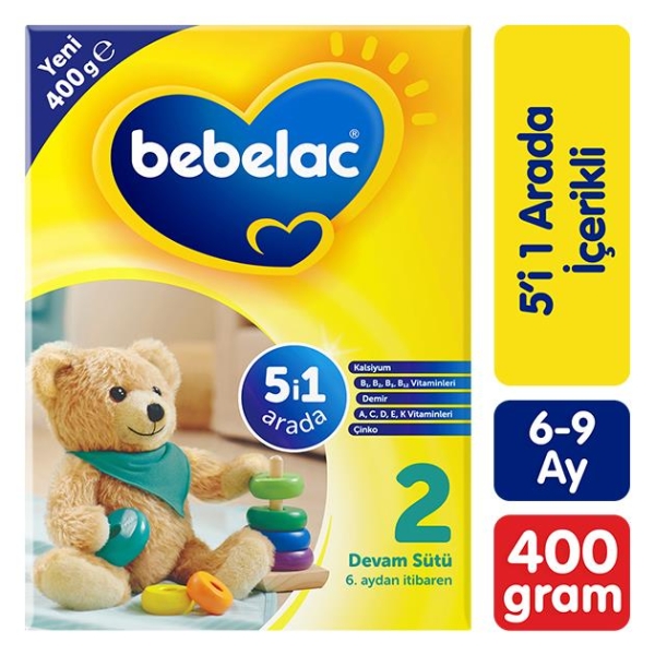 Bebelac 2 Bebek Sütü 400 gr - BEBELAC
