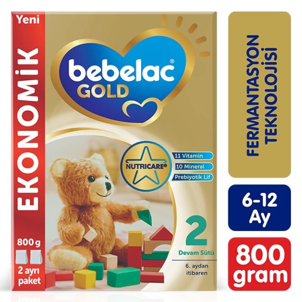 Bebelac Gold 2 Devam Sütü 800 gr - BEBELAC