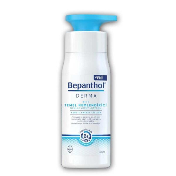 Bepanthol Derma Temel Nemlendirici Günlük Vücut Losyonu 400 ml - BEPANTHOL