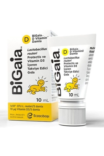 BiGaia Probiyotik ve D Vitaminli Damla 10 ml - DYNAVIT