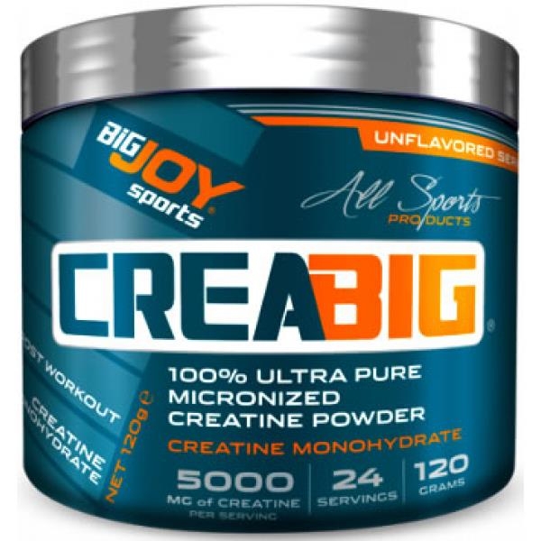 BigJoy Sports CreaBig Micronized Kreatin Powder 120 Gr - BİGJOY