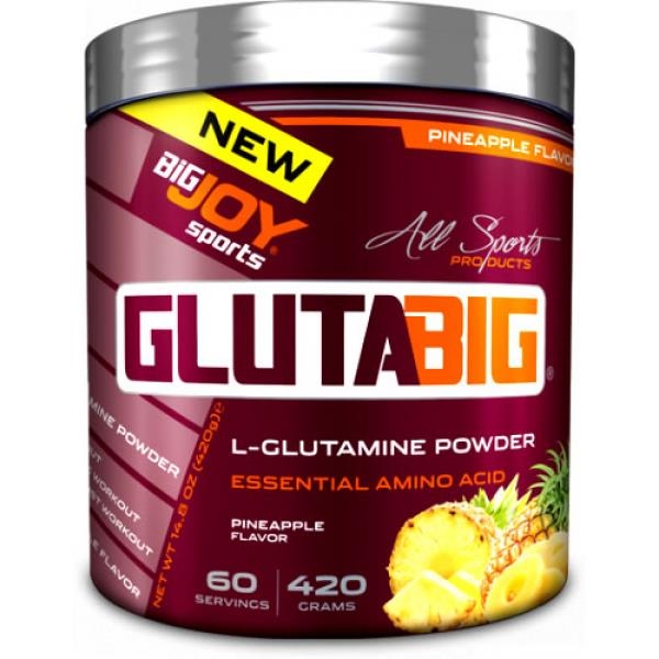 BigJoy Sports GlutaBig Glutamine Powder 420 Gr - Ananas Aromalı - BİGJOY