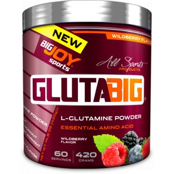 BigJoy Sports GlutaBig Glutamine Powder 420 Gr - Orman Meyveli - BİGJOY