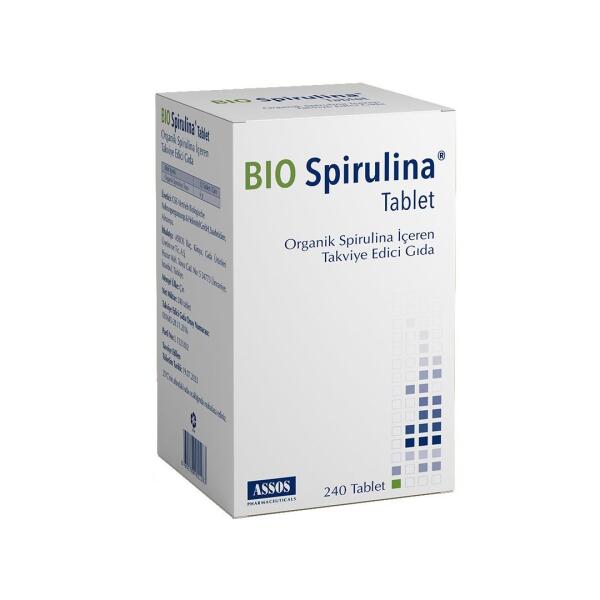 Bio Spirulina 500 mg 240 Tablet - ASSOS