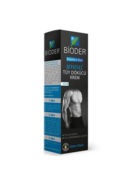 Bioder Erkekler İçin Tüy Dökücü Krem 100 ml - BİODER