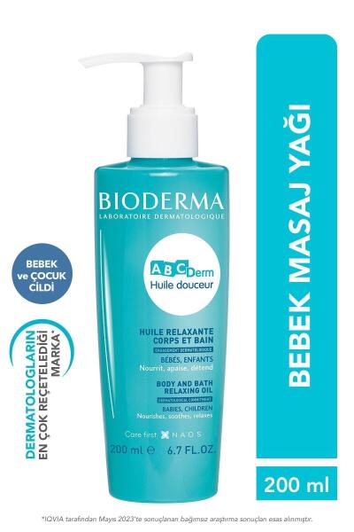 Bioderma Abcderm Relaxing 200 ml Bebek Masaj Yağı - BIODERMA