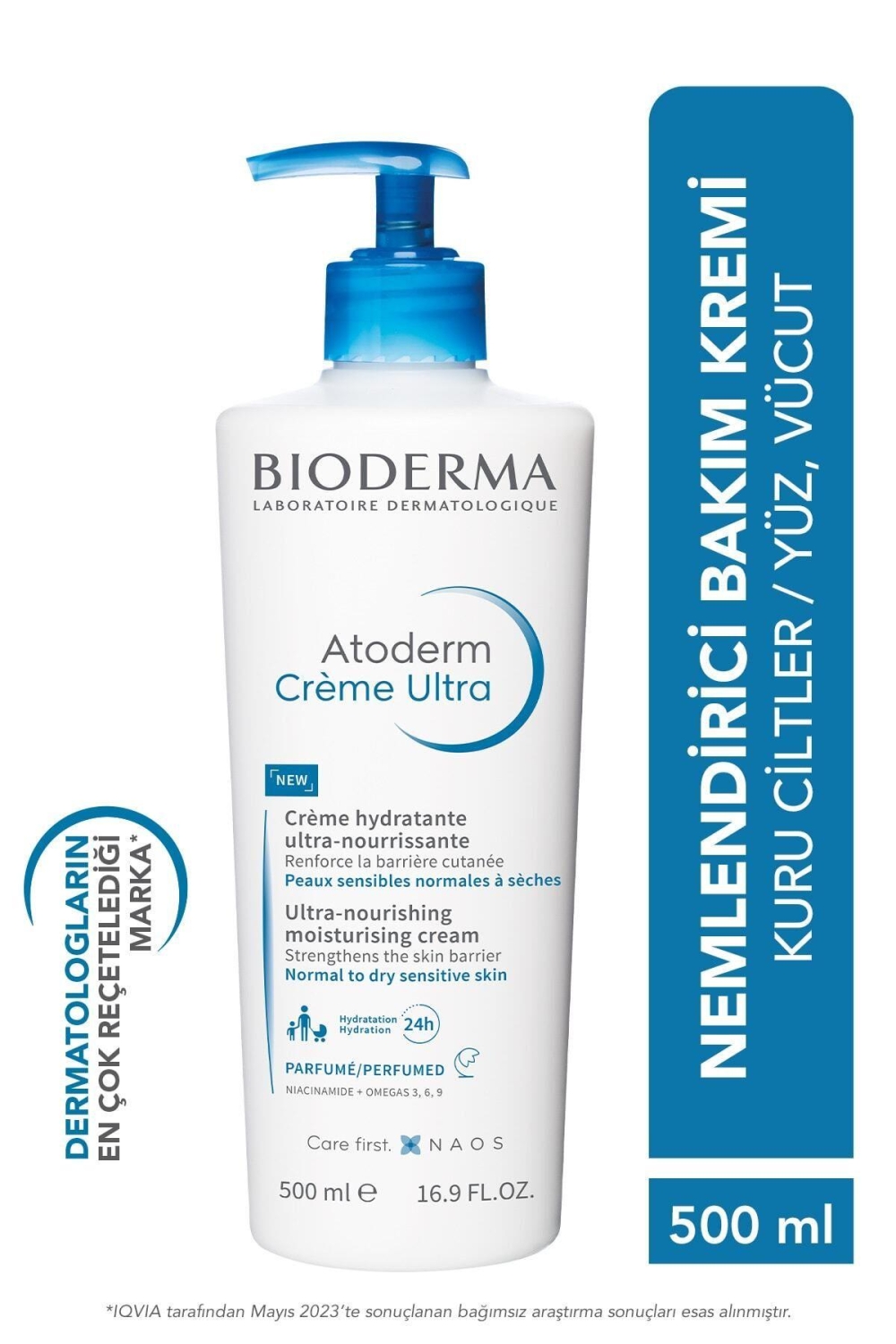 Bioderma Atoderm Cream Ultra 500 ml - 1