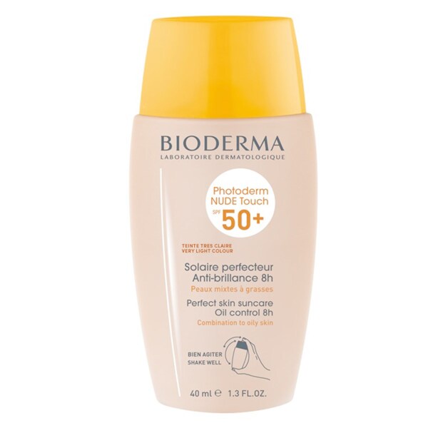 Bioderma Photoderm Nude Touch Spf 50+ Natural Renkli Güneş Koruyucu 40 ml - BIODERMA