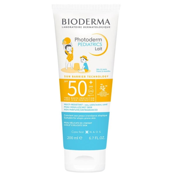 Bioderma Photoderm Pediatrics Lait SPF 50 + 200 ml - BIODERMA