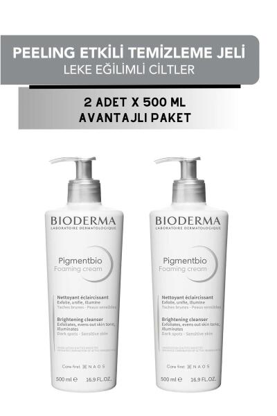 Bioderma Pigmentbio Foaming Cream 500 ML X 2 Adet | Avantajlı Set - BIODERMA