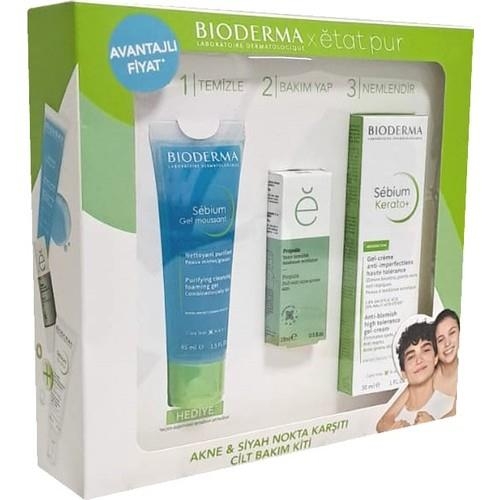 Bioderma-Etat Pur Akne ve Siyah Nokta Karşıtı Cilt Bakım Seti - 1
