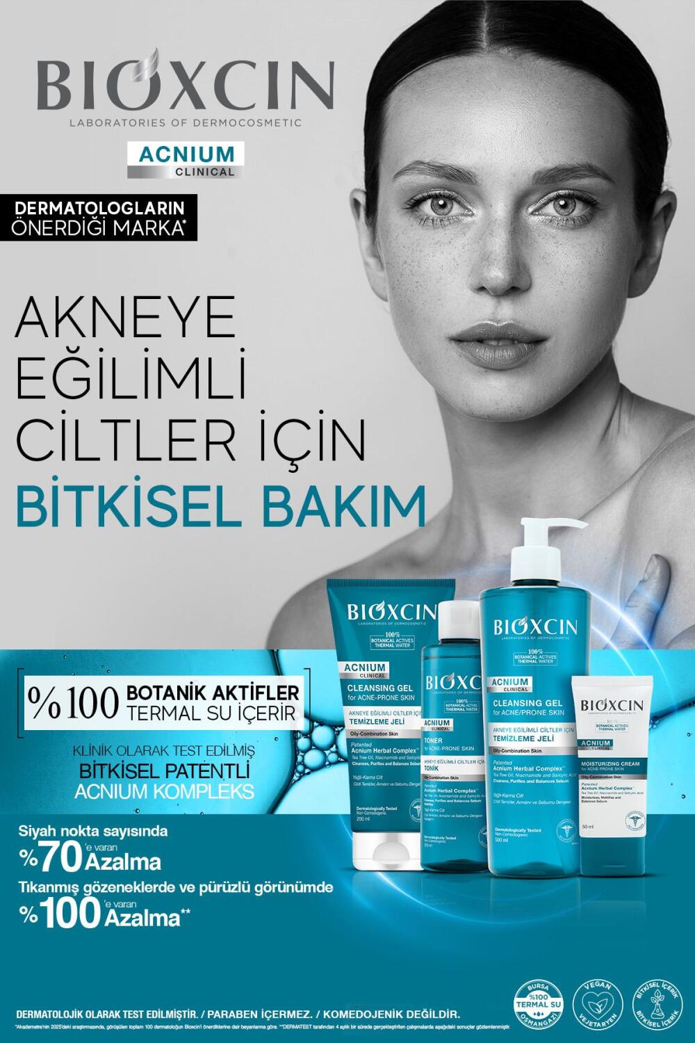Bioxcin Acnium Konsantre Bakım Serumu 15 ml - 5