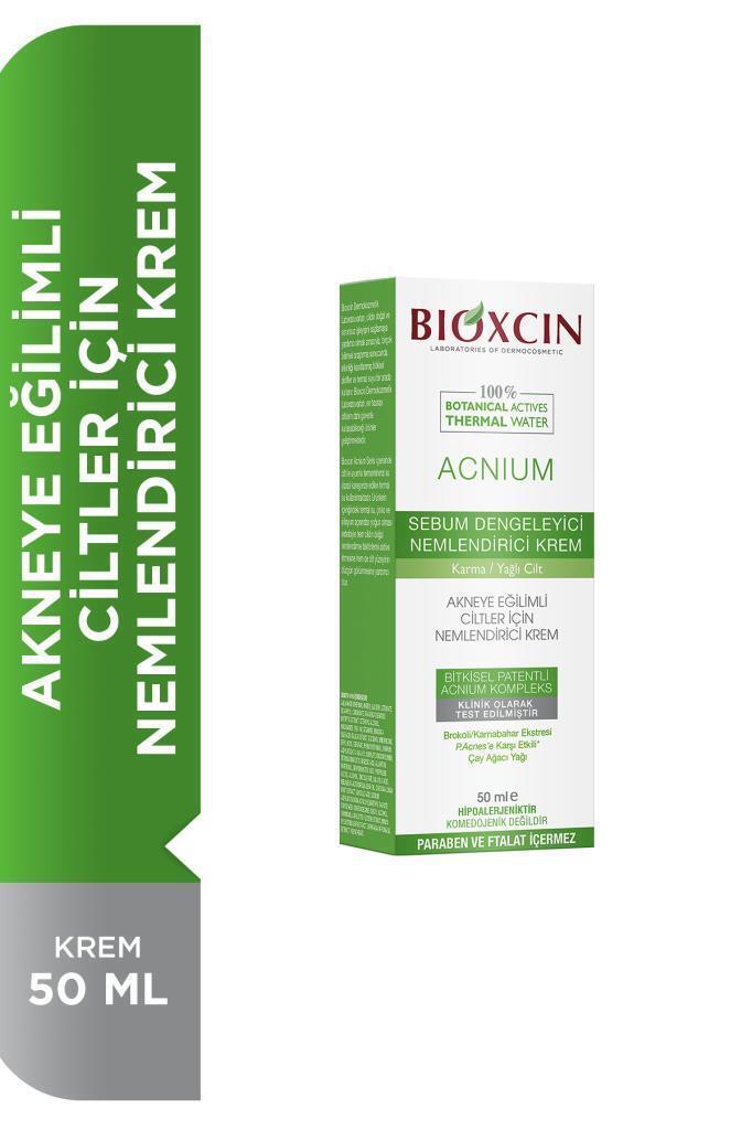 Bioxcin Acnium Sebum Dengeleyici Nemlendirici Krem 50 ml - 2