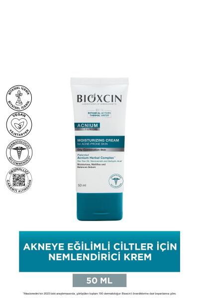 Bioxcin Acnium Sebum Dengeleyici Nemlendirici Krem 50 ml - 3