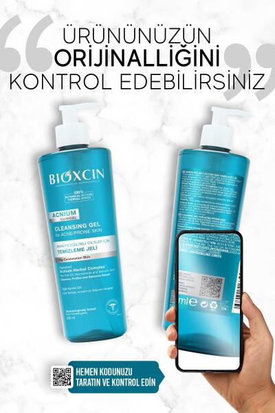 Bioxcin Acnium Sebum Dengeleyici Yüz Yıkama Jeli 500 ML - 7
