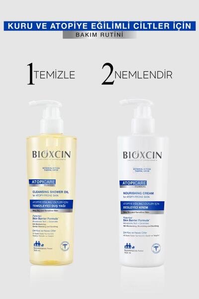 Bioxcin Atopicare Atopiye Eğilimli Ciltler için Besleyici Krem 500 ml - 8