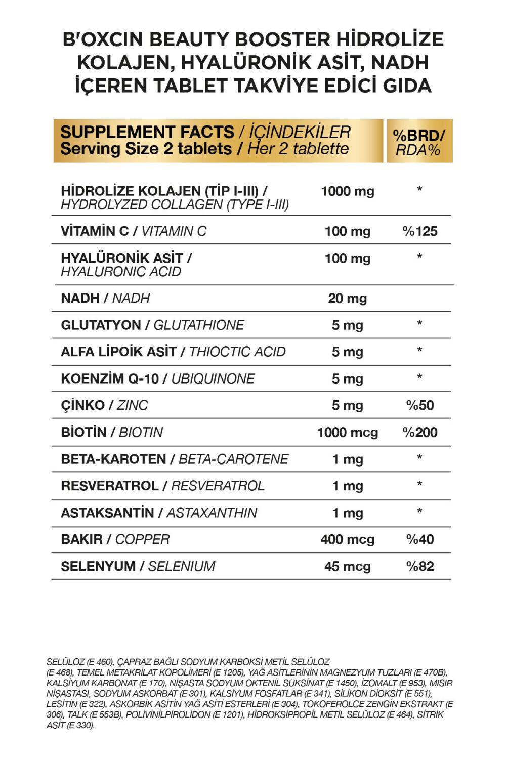 Bioxcin Beauty Booster 60 Tablet - 3